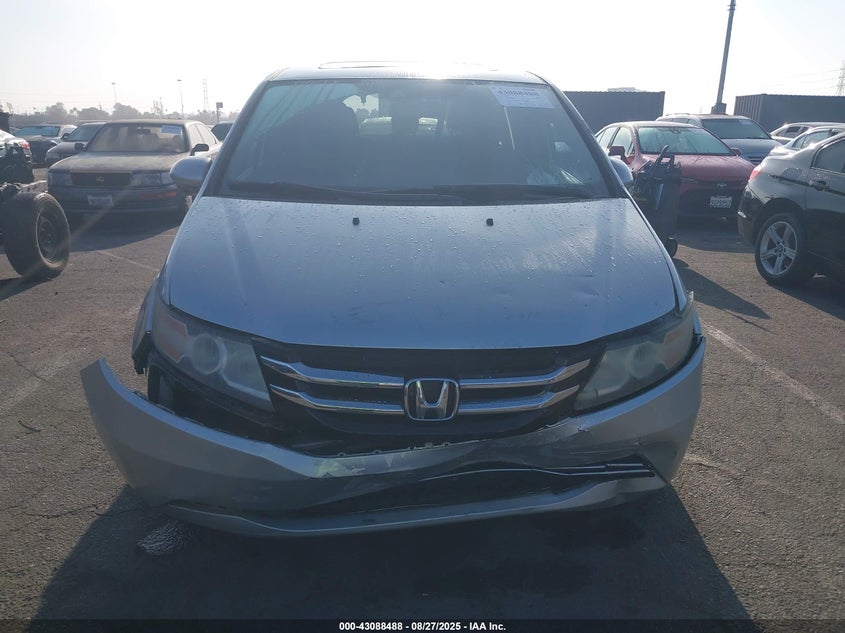 2015 HONDA ODYSSEY EX-L - 5FNRL5H62FB006249