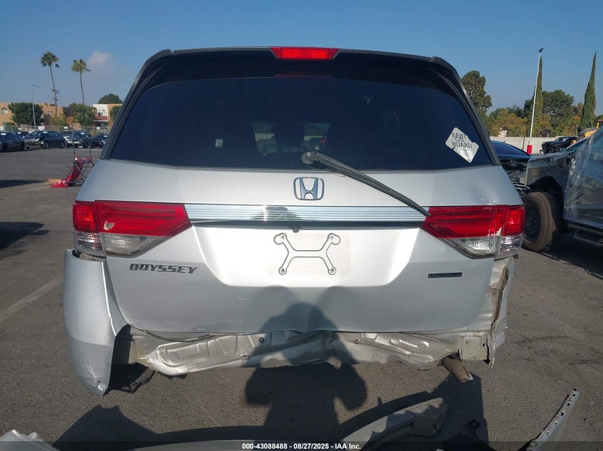 2015 HONDA ODYSSEY EX-L - 5FNRL5H62FB006249