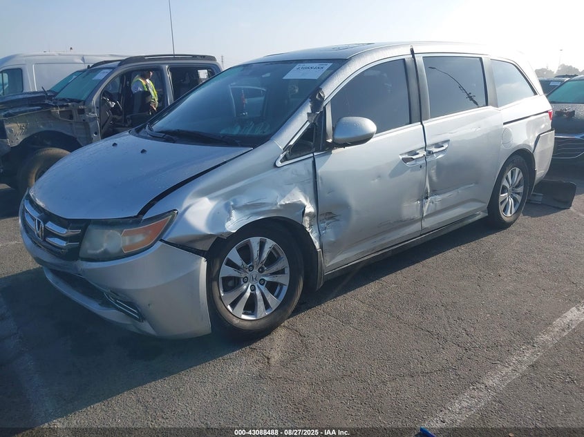 2015 HONDA ODYSSEY EX-L - 5FNRL5H62FB006249