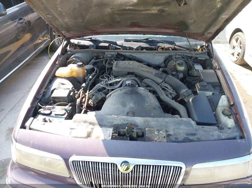 1995 Mercury Grand Marquis Gs VIN: 2MELM74W3SX611166 Lot: 43088541