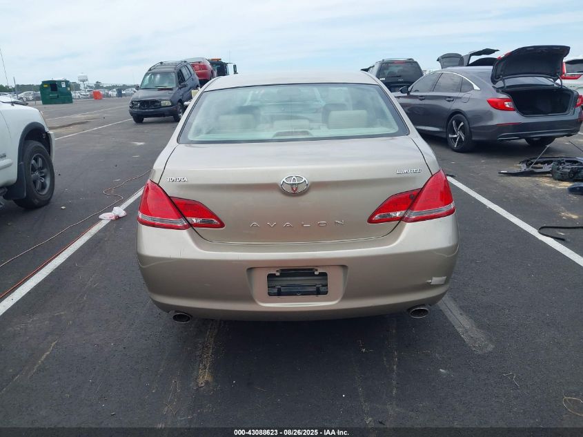 2006 Toyota Avalon Limited VIN: 4T1BK36B66U134280 Lot: 43088623