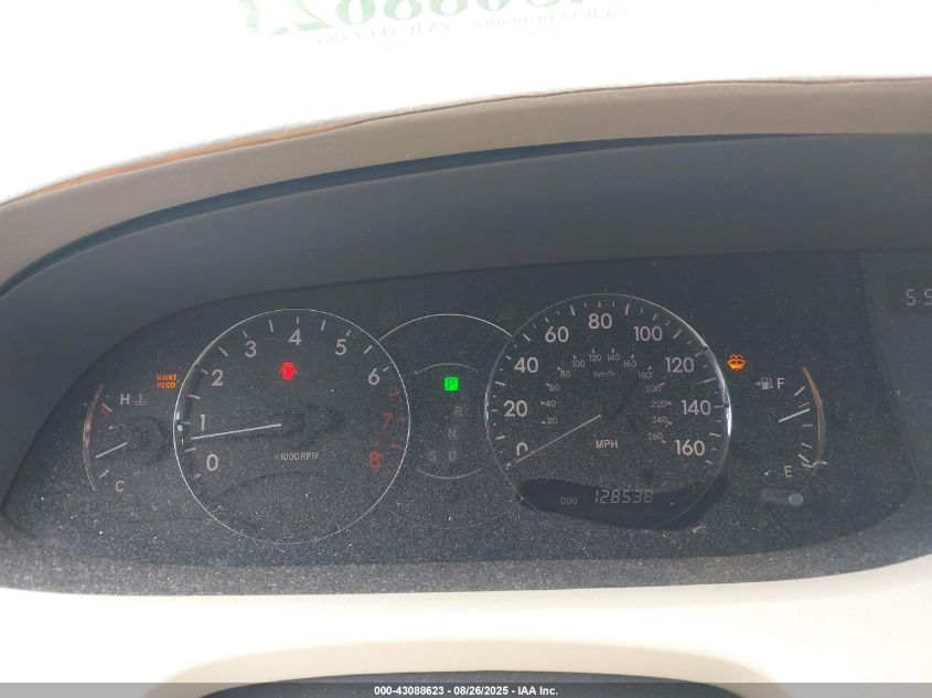 2006 Toyota Avalon Limited VIN: 4T1BK36B66U134280 Lot: 43088623