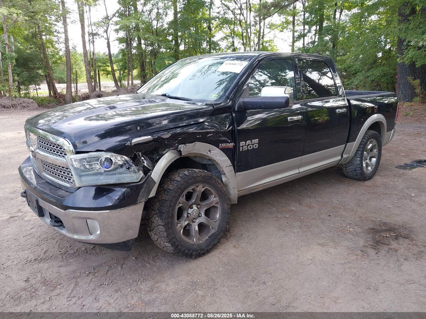 2013 RAM 1500 LARAMIE - 1C6RR7NT1DS615523