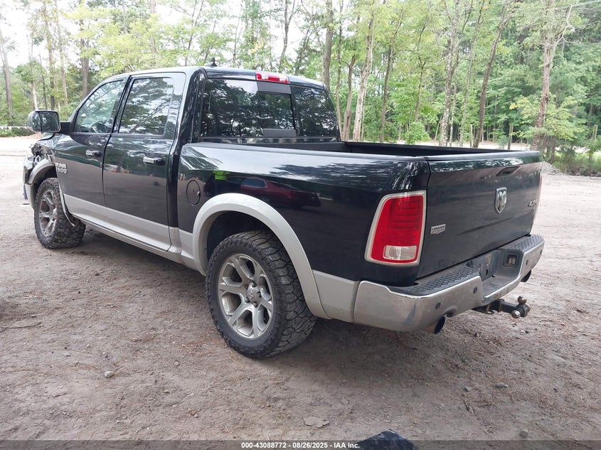 2013 RAM 1500 LARAMIE - 1C6RR7NT1DS615523