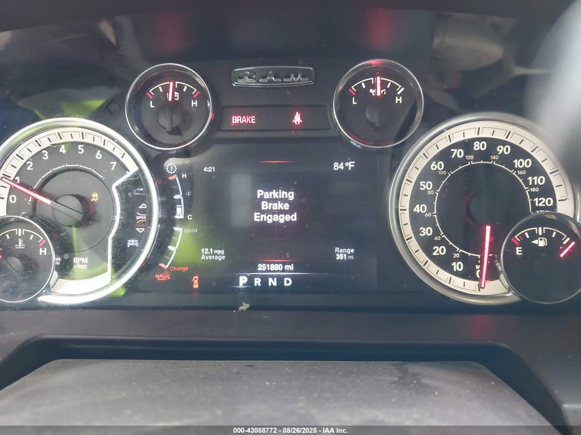 2013 RAM 1500 LARAMIE - 1C6RR7NT1DS615523