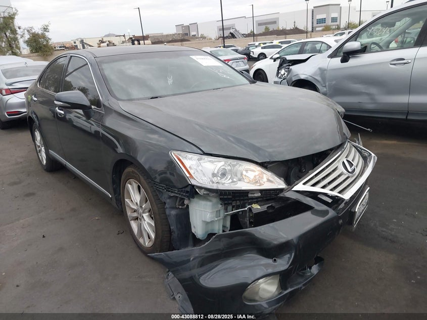 2011 Lexus Es 350 black sedan gasoline JTHBK1EG8B2447793 photo #1