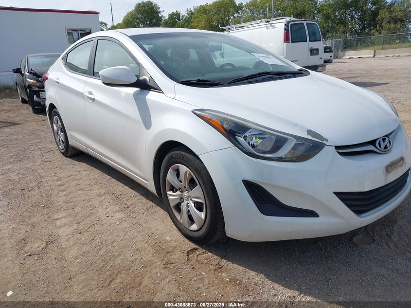 2016 HYUNDAI ELANTRA SE - 5NPDH4AE6GH789621