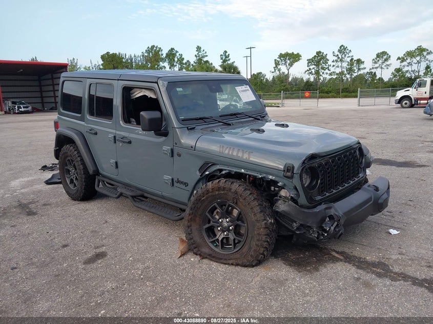 JEEP WRANGLER 4-DOOR WILLYS 4X4