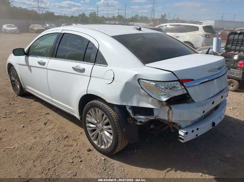 2011 Chrysler 200 Limited VIN: 1C3BC2FB4BN548369 Lot: 43089016