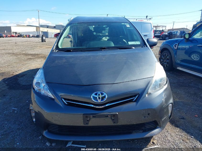 2012 Toyota Prius V Three VIN: JTDZN3EUXC3106898 Lot: 43089149