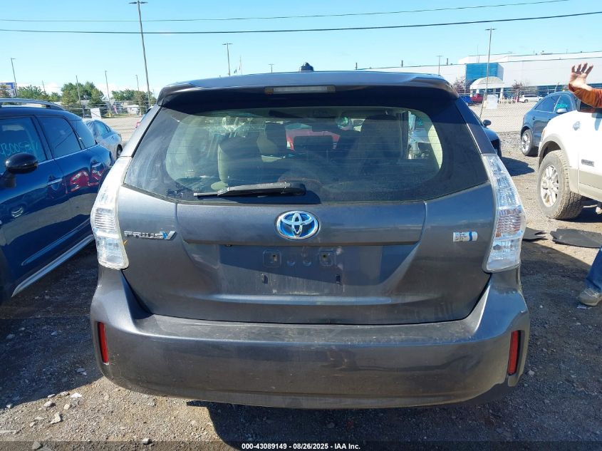 2012 Toyota Prius V Three VIN: JTDZN3EUXC3106898 Lot: 43089149