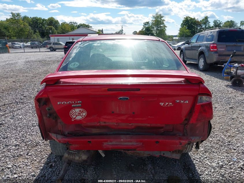 2006 Ford Focus Zx4 VIN: 1FAFP34N56W133961 Lot: 43089231