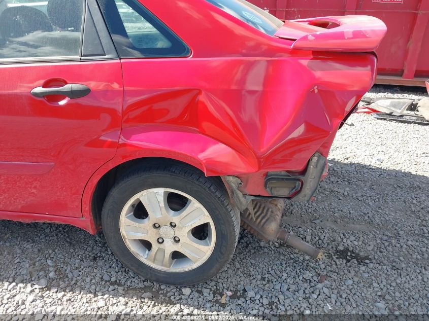 2006 Ford Focus Zx4 VIN: 1FAFP34N56W133961 Lot: 43089231