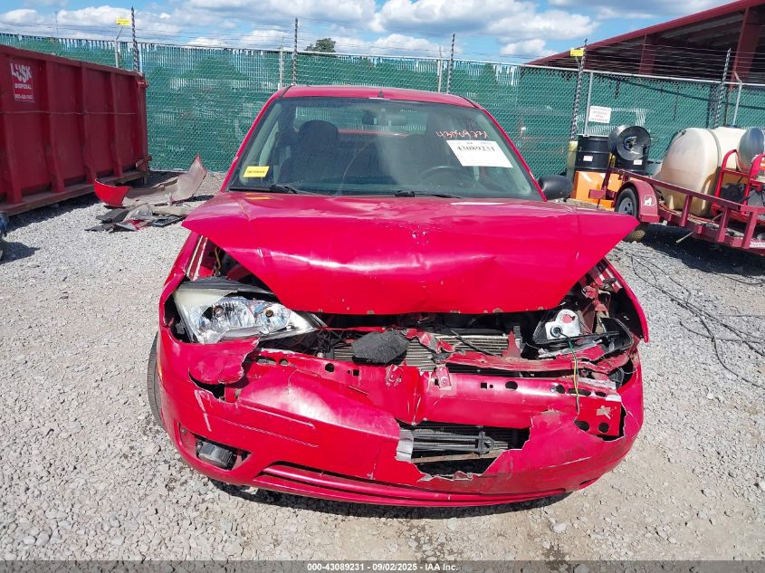 2006 Ford Focus Zx4 VIN: 1FAFP34N56W133961 Lot: 43089231