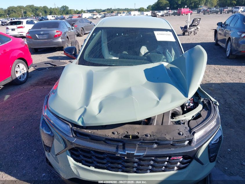 2024 Chevrolet Trax Fwd 1Rs VIN: KL77LGE23RC106573 Lot: 43089288