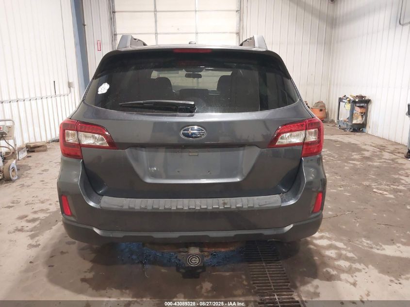 2015 Subaru Outback 2.5I Premium VIN: 4S4BSBCC4F3211791 Lot: 43089328