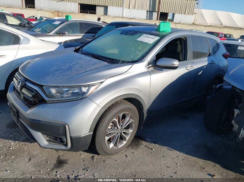 2022 HONDA CR-V 2WD EX-L - 5J6RW1H82NA007615