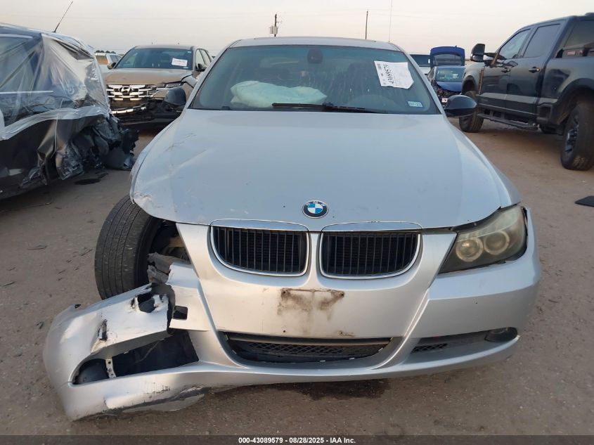 2006 BMW 325I VIN: WBAVB17576NK36046 Lot: 43089579