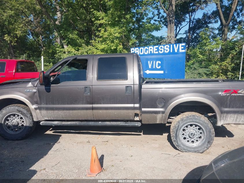 2005 Ford F-250 Lariat/Xl/Xlt VIN: 1FTSW21535EB93199 Lot: 43089648