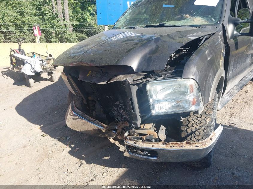 2005 Ford F-250 Lariat/Xl/Xlt VIN: 1FTSW21535EB93199 Lot: 43089648