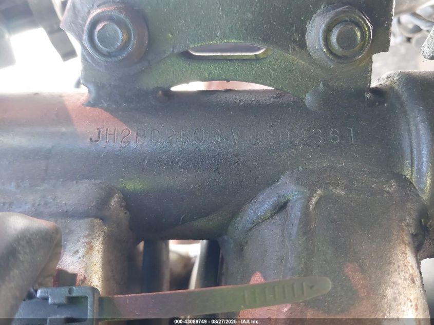 1997 Honda Cbr600 F3 VIN: JH2PC2503VM602361 Lot: 43089749