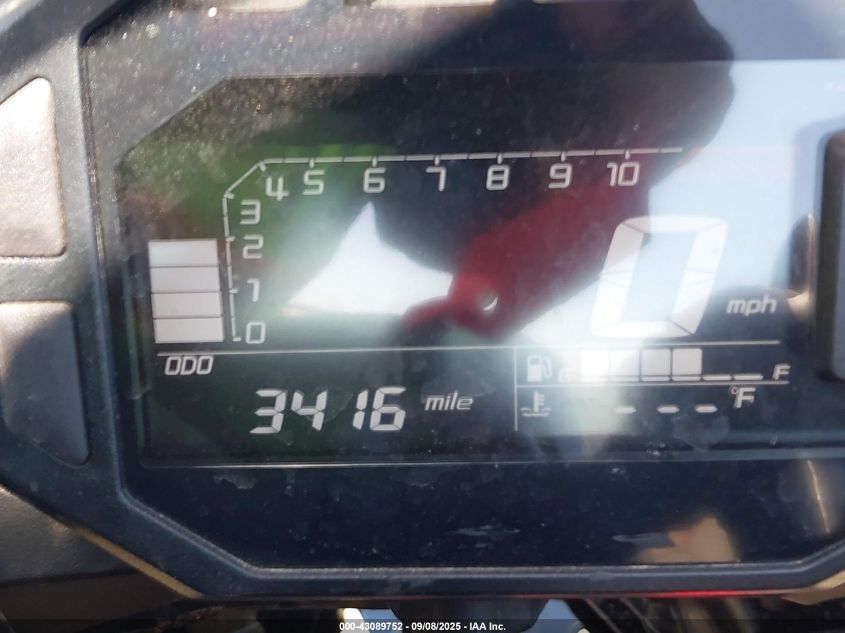 2025 Kawasaki Ex500 VIN: ML5EXGG11SDA60788 Lot: 43089752