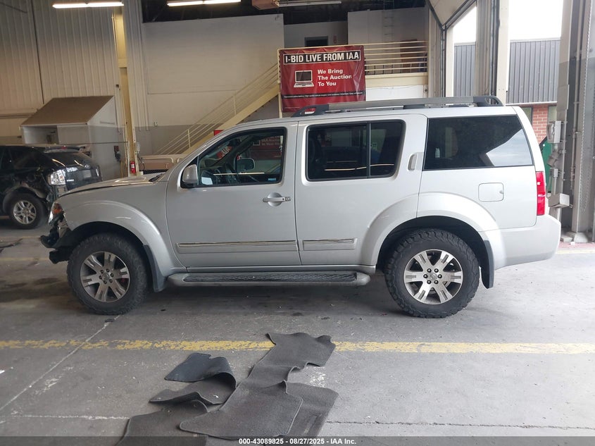 2012 Nissan Pathfinder Silver VIN: 5N1AR1NB5CC610033 Lot: 43089825