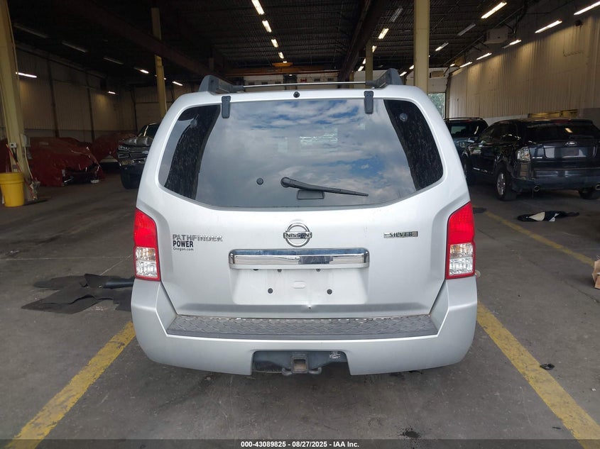 2012 Nissan Pathfinder Silver VIN: 5N1AR1NB5CC610033 Lot: 43089825