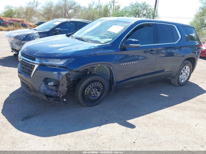 2023 CHEVROLET TRAVERSE FWD LS - 1GNERFKW0PJ294673