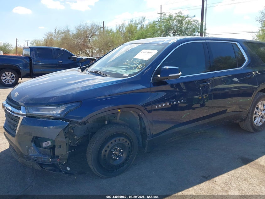 2023 CHEVROLET TRAVERSE FWD LS - 1GNERFKW0PJ294673