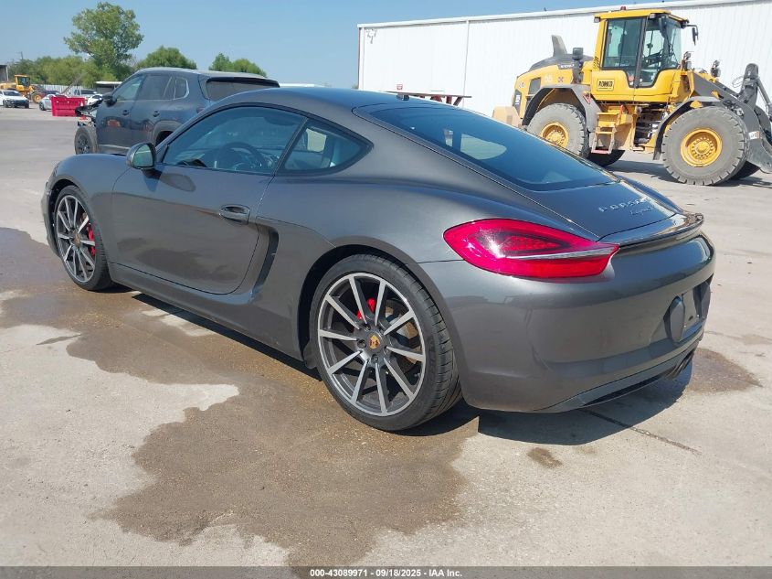 WP0AB2A88EK190575 2014 PORSCHE CAYMAN photo no. 3