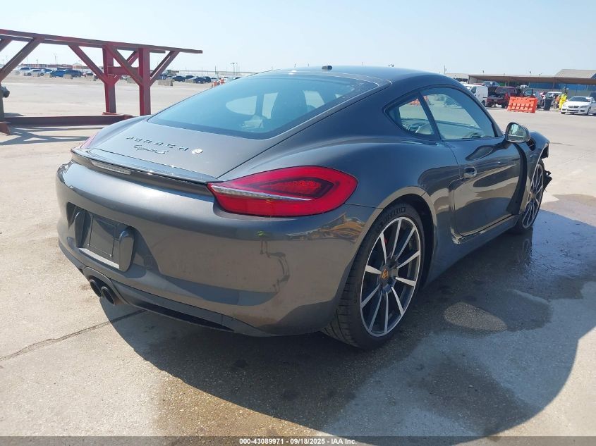 WP0AB2A88EK190575 2014 PORSCHE CAYMAN photo no. 4
