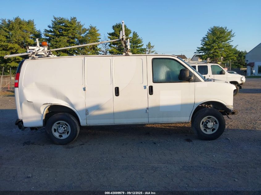 2015 Chevrolet Express 2500 Work Van VIN: 1GCWGFCF2F1153166 Lot: 43089979