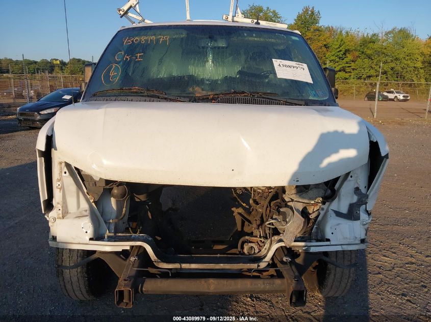 2015 Chevrolet Express 2500 Work Van VIN: 1GCWGFCF2F1153166 Lot: 43089979