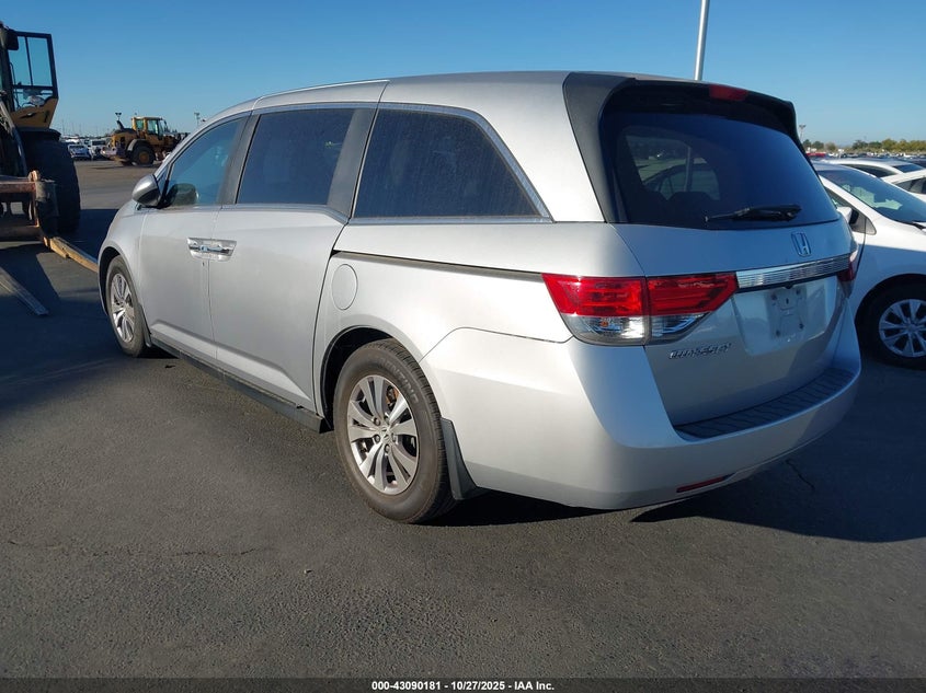 Vin: 5fnrl5h40fb077920, lot: 43584433, honda odyssey ex 20153