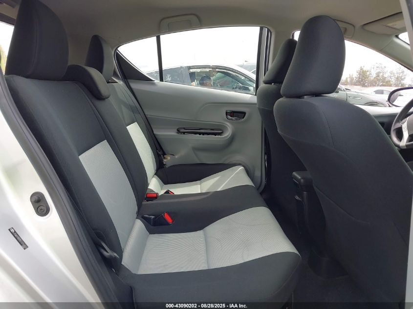 2012 Toyota Prius C Three VIN: JTDKDTB35C1016800 Lot: 43090202