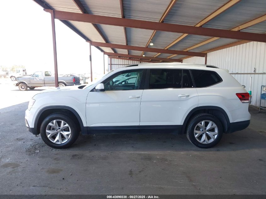 2018 Volkswagen Atlas 3.6L V6 S VIN: 1V2AR2CA3JC532898 Lot: 43090338