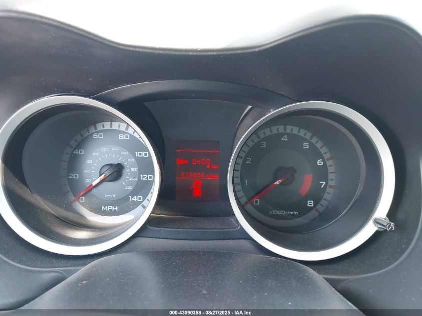 2009 Mitsubishi Lancer Es/Es-Sport VIN: JA3AU26UX9U034787 Lot: 43090358