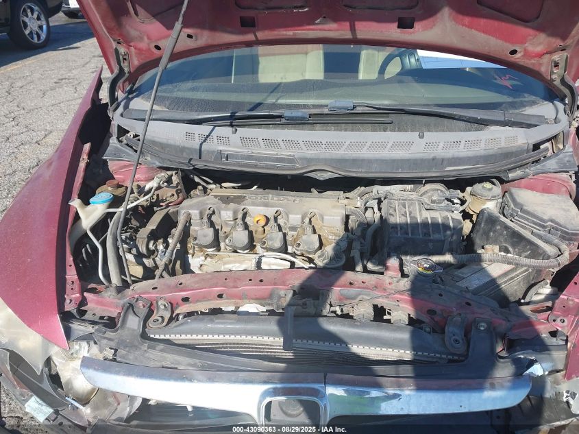 2008 Honda Civic Lx VIN: 1HGFA16588L012148 Lot: 43090363