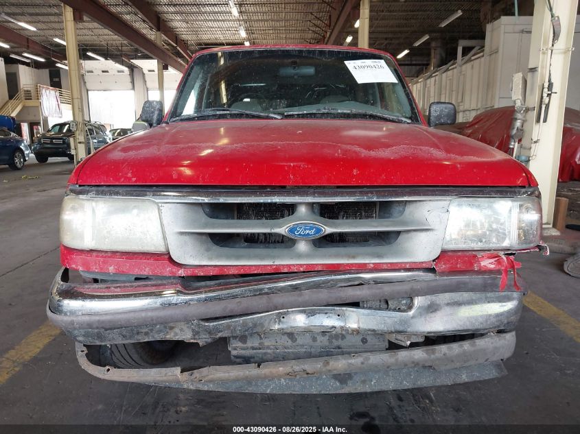 1996 Ford Ranger Super Cab VIN: 1FTCR14XXTPB26653 Lot: 43090426