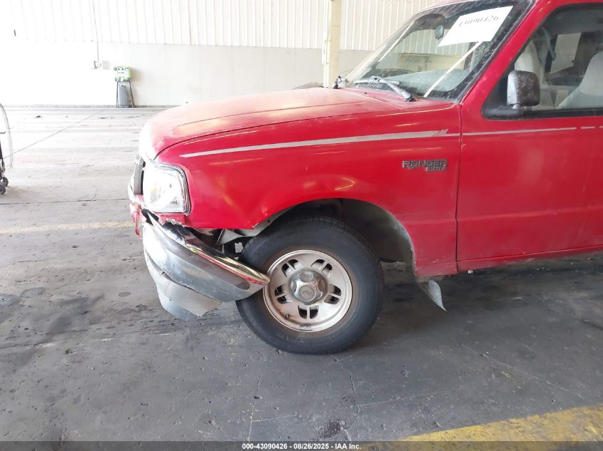 1996 Ford Ranger Super Cab VIN: 1FTCR14XXTPB26653 Lot: 43090426