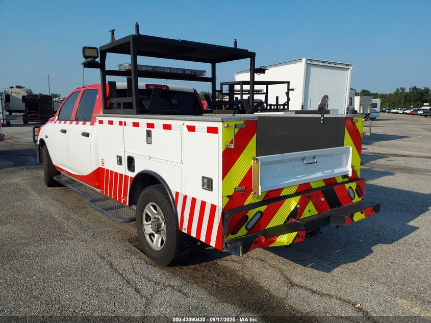 Vin: 3c6ur4hj0jg274623, lot: 43584682, ram 2500 tradesman  4x2 8' box 20183