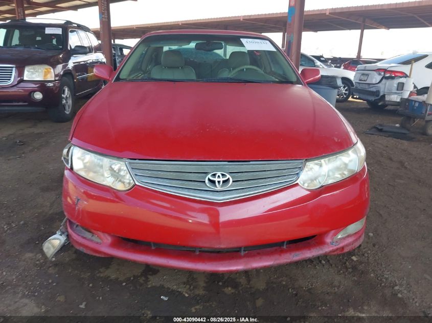 2003 Toyota Camry Solara Sle V6 VIN: 2T1CF28P33C606055 Lot: 43090442
