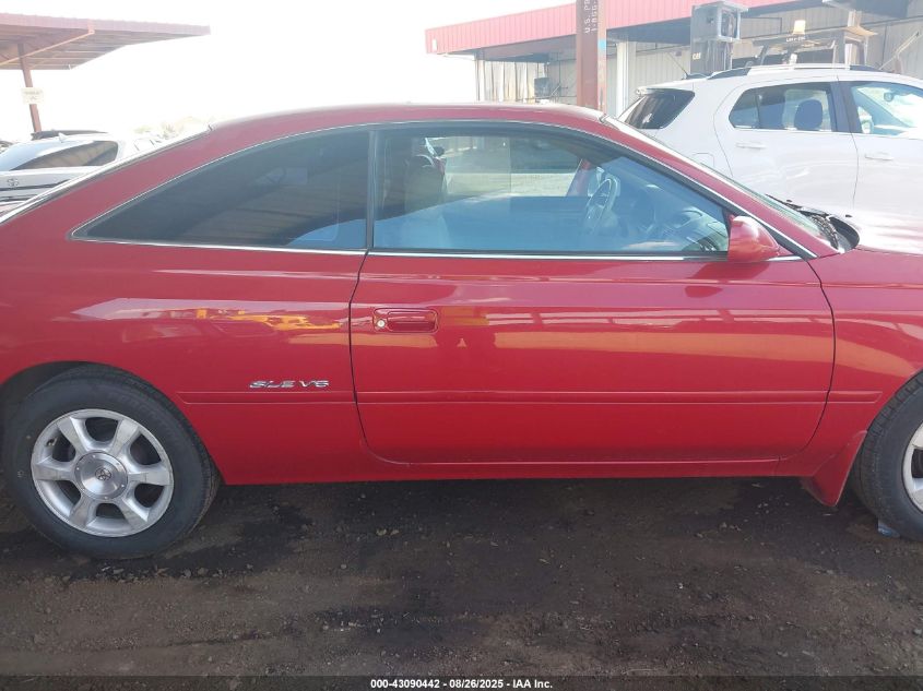 2003 Toyota Camry Solara Sle V6 VIN: 2T1CF28P33C606055 Lot: 43090442