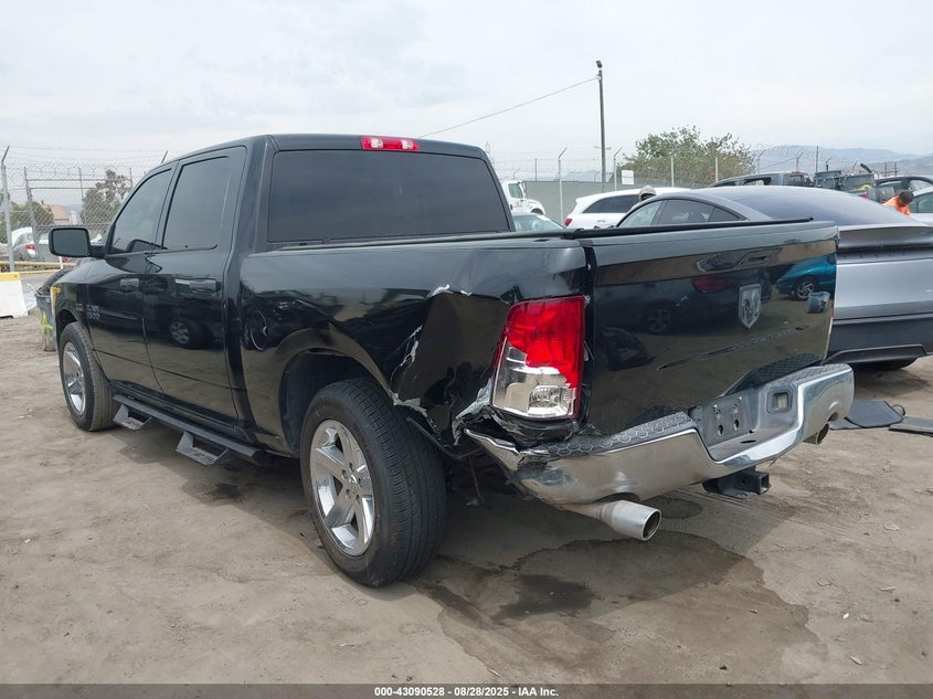 Vin: 3c6rr6ktxgg326098, lot: 43584780, ram 1500 express 20163