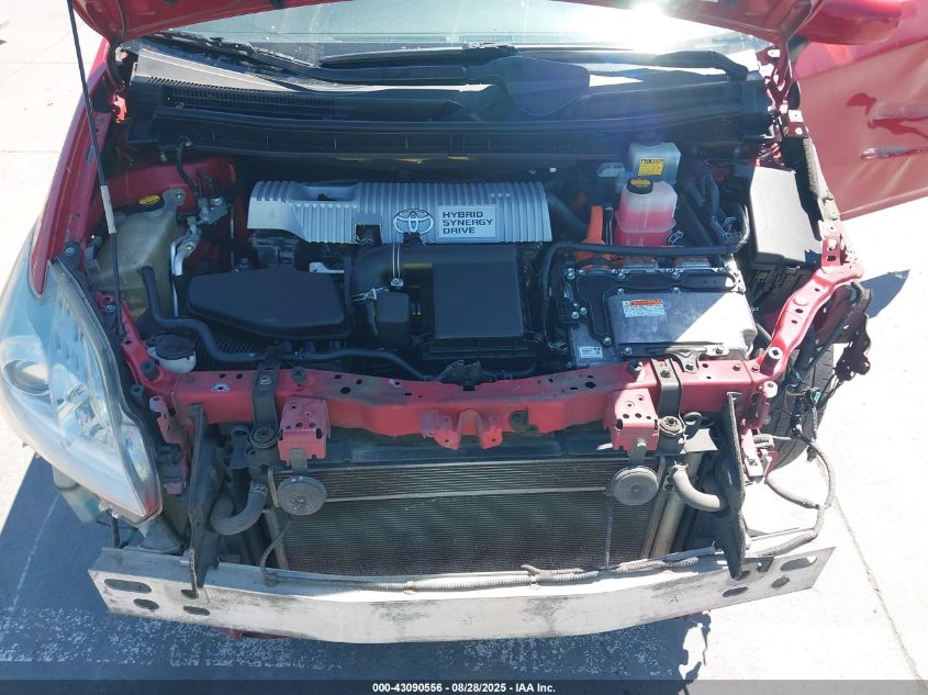 2010 Toyota Prius Iv VIN: JTDKN3DU7A0229799 Lot: 43090556