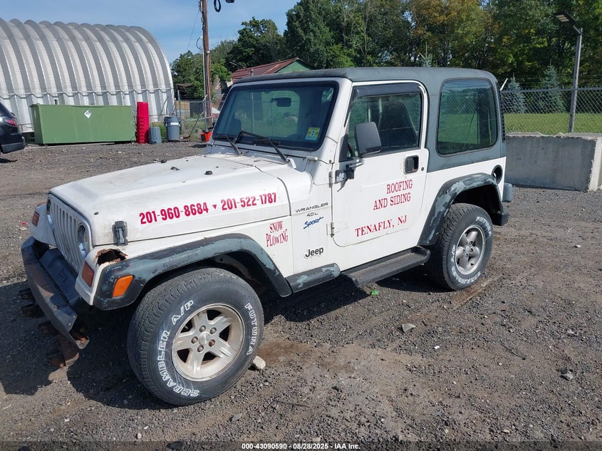 1J4FY19S2VP536518 1997 JEEP WRANGLER photo no. 2