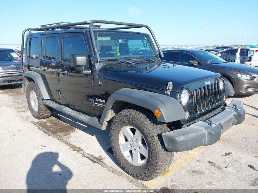 1C4BJWDG5HL733901 2017 Jeep Wrangler Unlimited Sport 4X4 auction photo 1