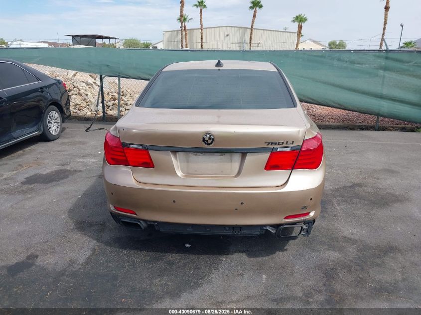 2009 BMW 750Li VIN: WBAKB83519CY60376 Lot: 43090679
