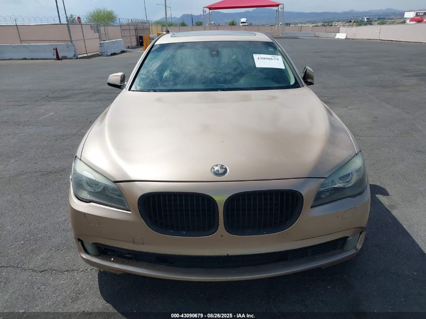 2009 BMW 750Li VIN: WBAKB83519CY60376 Lot: 43090679